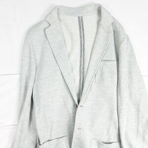 Faherty Inlet Knit Blazer -Heather Gray  Size XL T